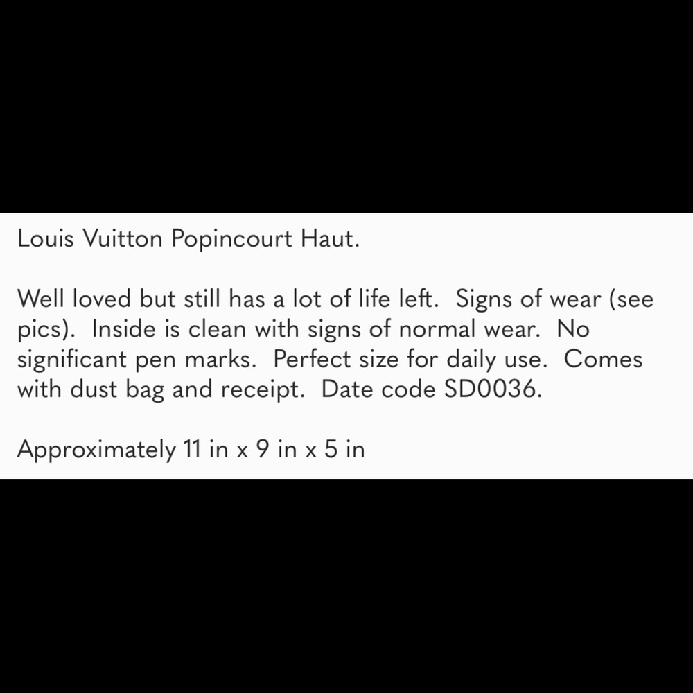 Louis Vuitton Popincourt Haut - Picture 12 of 17